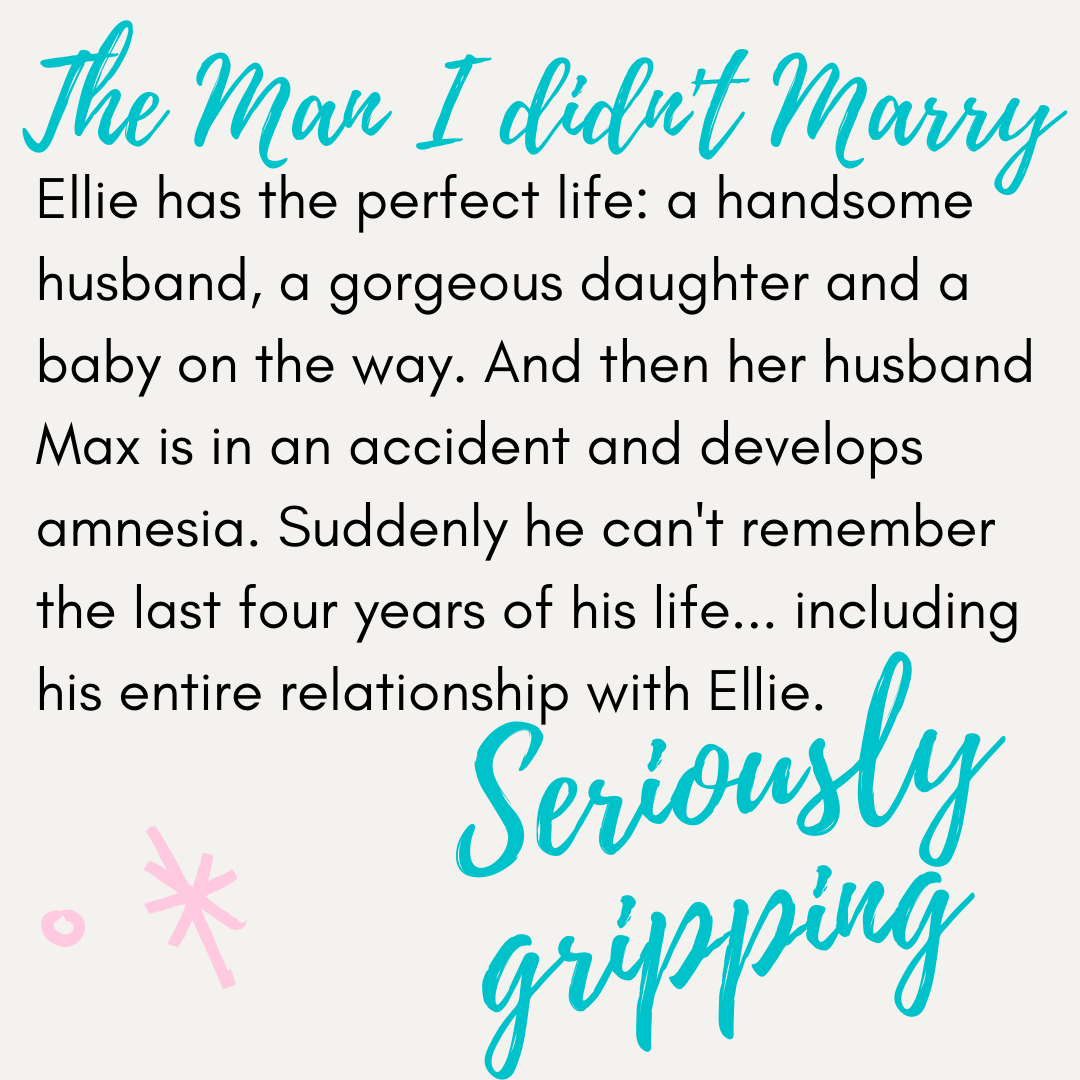 Ellie has the perfect life: a handsome husband, a gorgeous daughter and a baby on the way. And then her husband Max is in an accident and develops amnesia. Suddenly he can't remember the last four years of his life . . . including his entire relationship with Ellie. 
